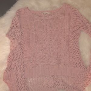 Knitted sweatshirt